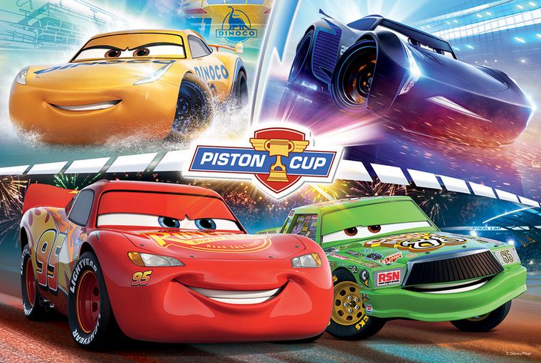 Trefl, Cars 3, Castigarea cursei, puzzle, 160 piese