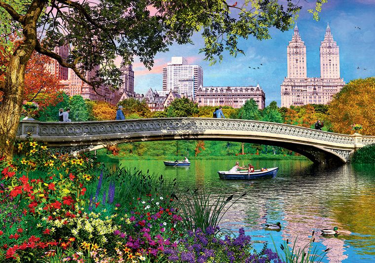 Trefl, Central Park, New York, puzzle, 1000 piese