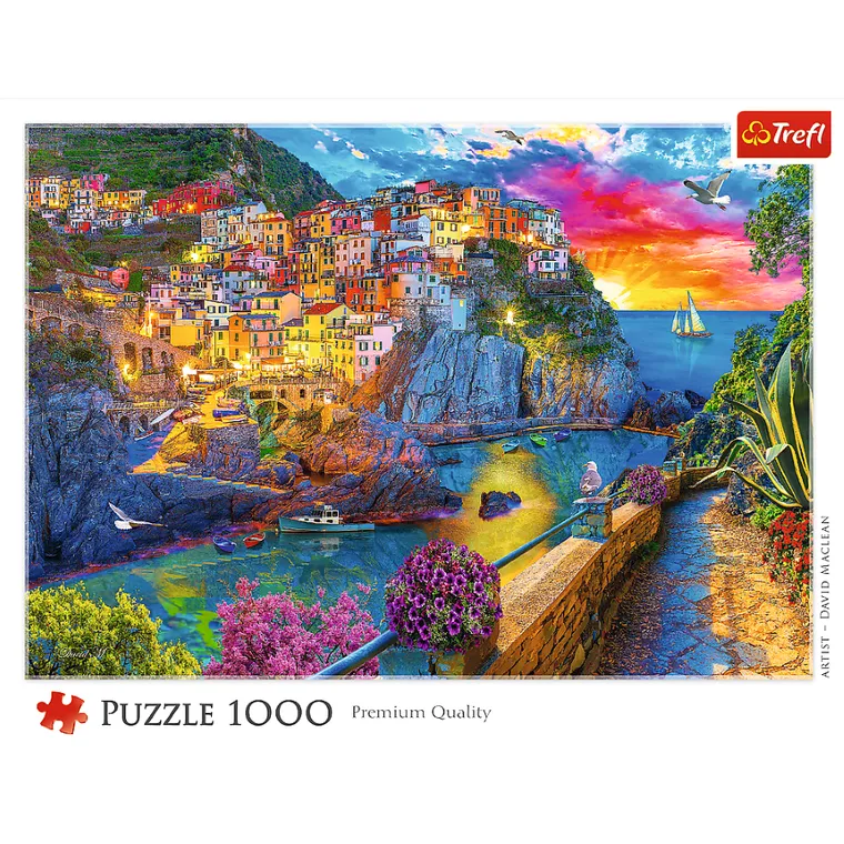 Trefl, Cinque Terre, puzzle, 1000 piese