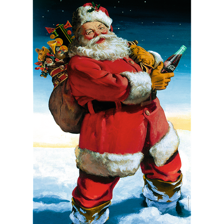 Trefl, Coca-Cola, Santa Claus, puzzle, 1000 piese
