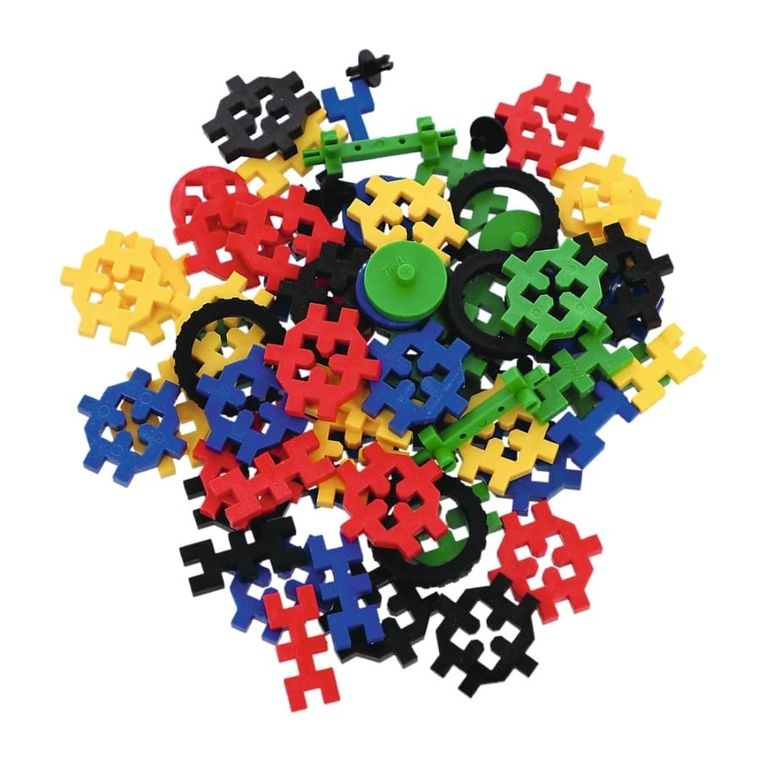 Trefl, Connect, Basic Boy, set de constructie, 70 piese, 61987