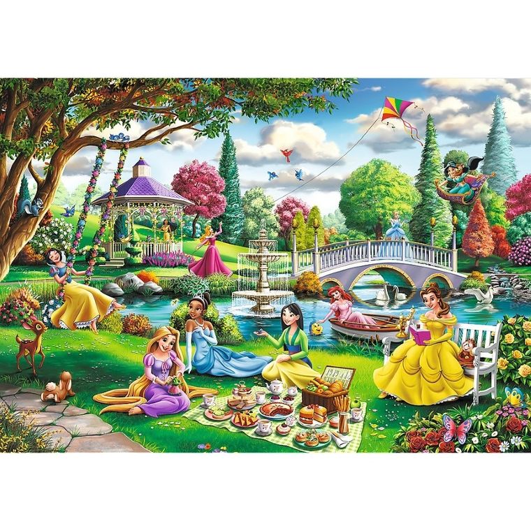 Trefl, Disney Princess, Picnic, puzzle, 1000 piese