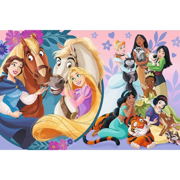 Trefl, Disney Princess, puzzle maxi, 24 piese