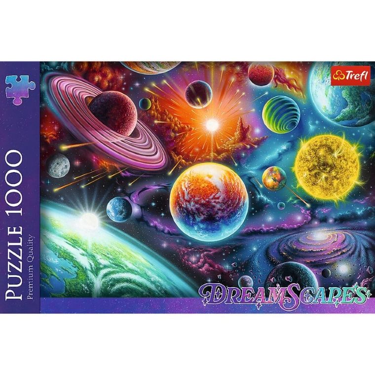 Trefl, DreamScapes, Space Adventure, puzzle, 1000 piese