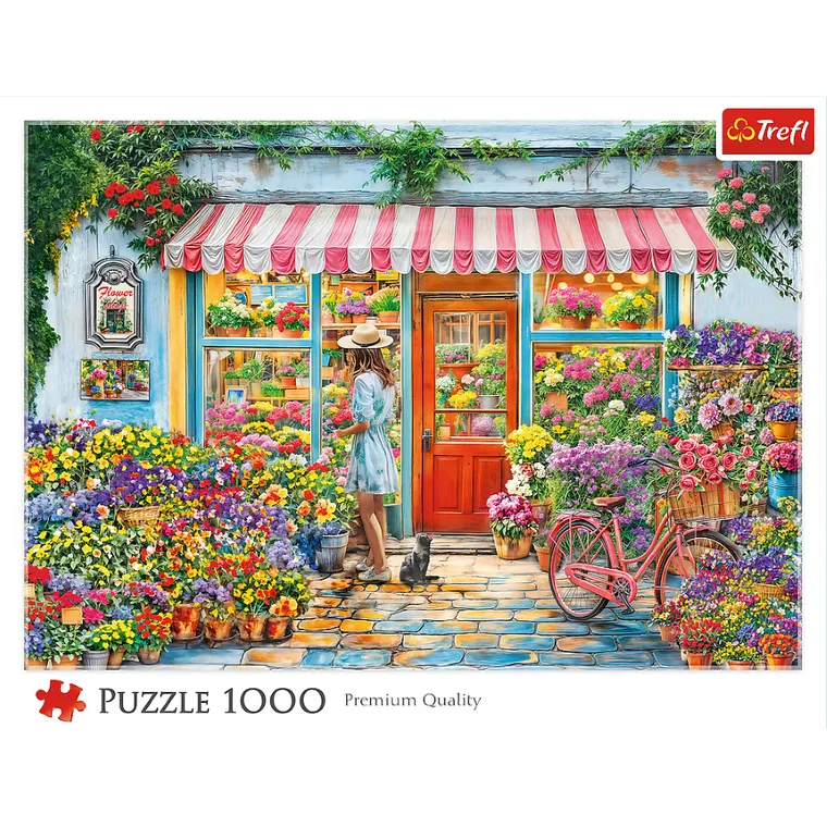 Trefl, Florist's, puzzle, 1000 piese