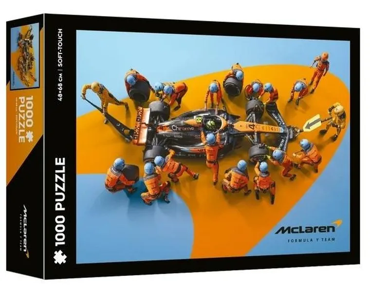 Trefl, Formula 1, McLaren, World Record Fastest Pit Stop, puzzle, 1000 piese