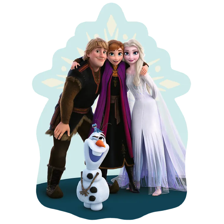 Trefl, Frozen 2, puzzle din lemn, 50 piese