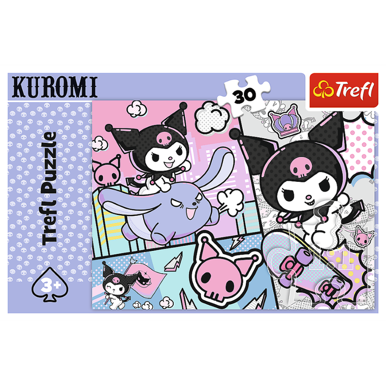 Trefl, Fun with Kuromi, puzzle, 30 piese