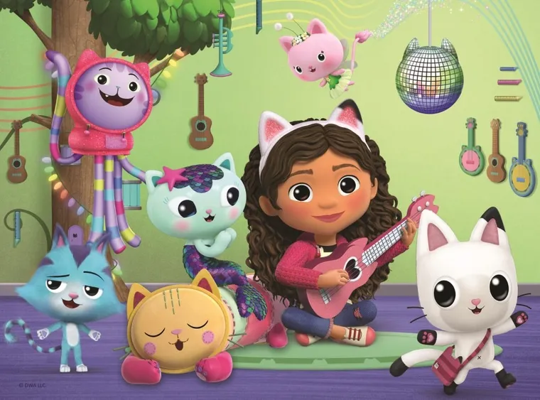 Trefl, Gabby's Dollhouse, Gabby, puzzle, 30 piese