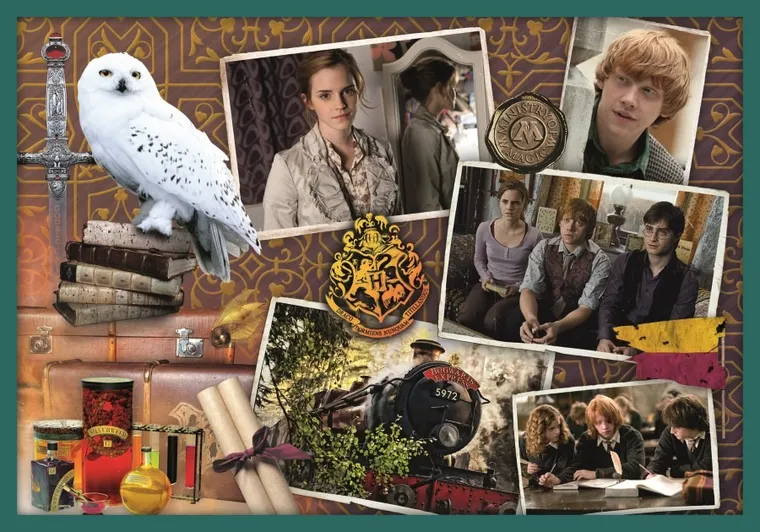 Trefl, Harry Potter, In lumea lui Harry Potter, puzzle 10in1, 329 piese