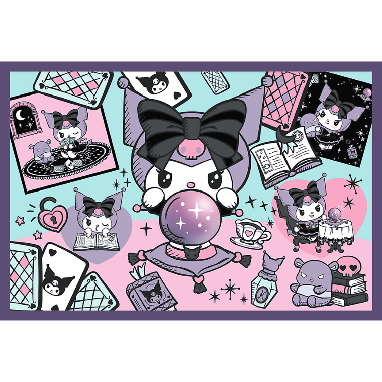 Trefl, Hello Kitty, Kuromi, puzzle, 2-200 piese