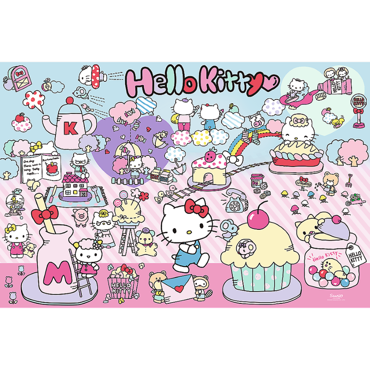 Trefl, Hello Kitty, puzzle, 300 piese