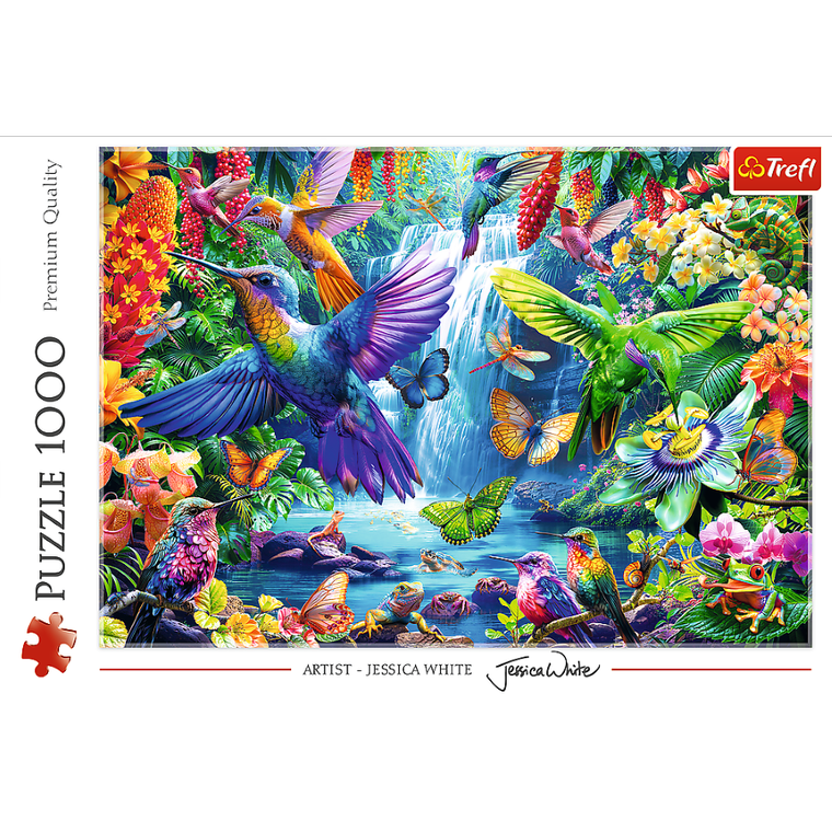 Trefl, Hummingbirds, puzzle, 1000 piese