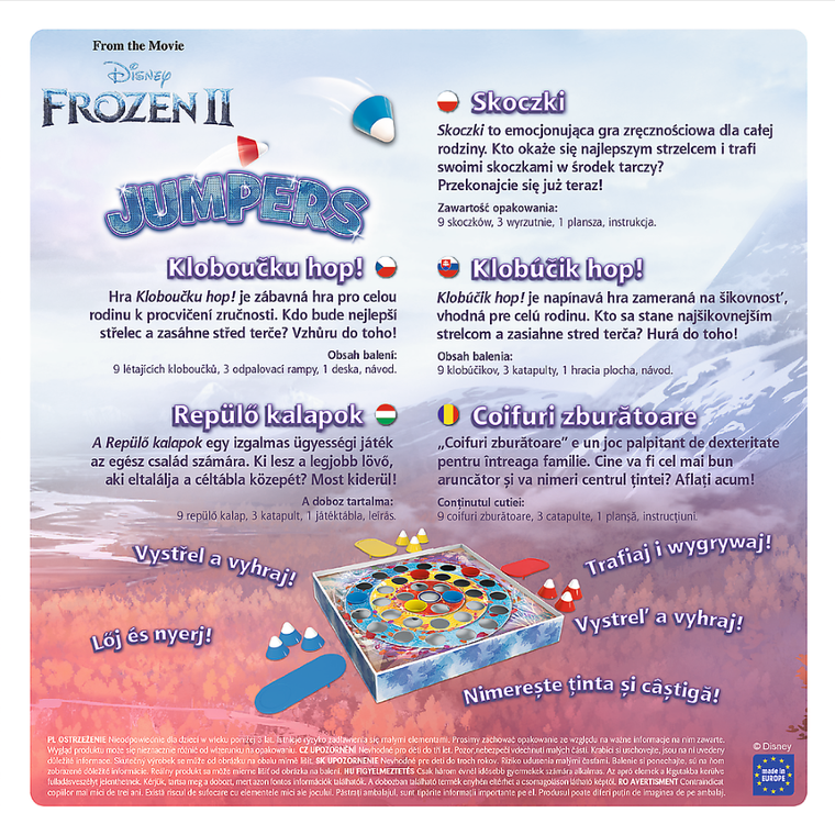 Trefl, Jumpers Frozen 2, joc
