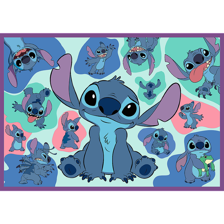 Trefl, Lilo si Stitch, puzzle, 4-250 piese