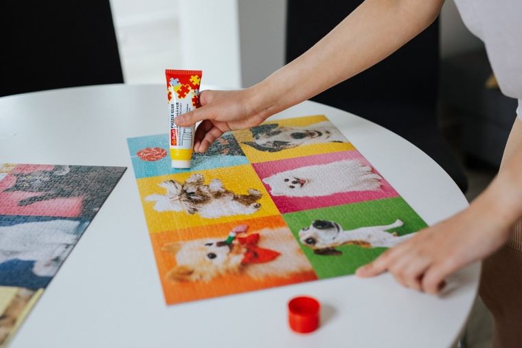 Trefl, lipici pentru puzzle, puzzle