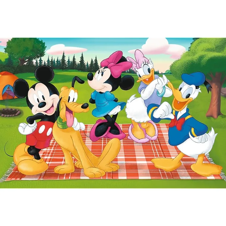 Trefl, Mickey Mouse, puzzle maxi, 24 piese