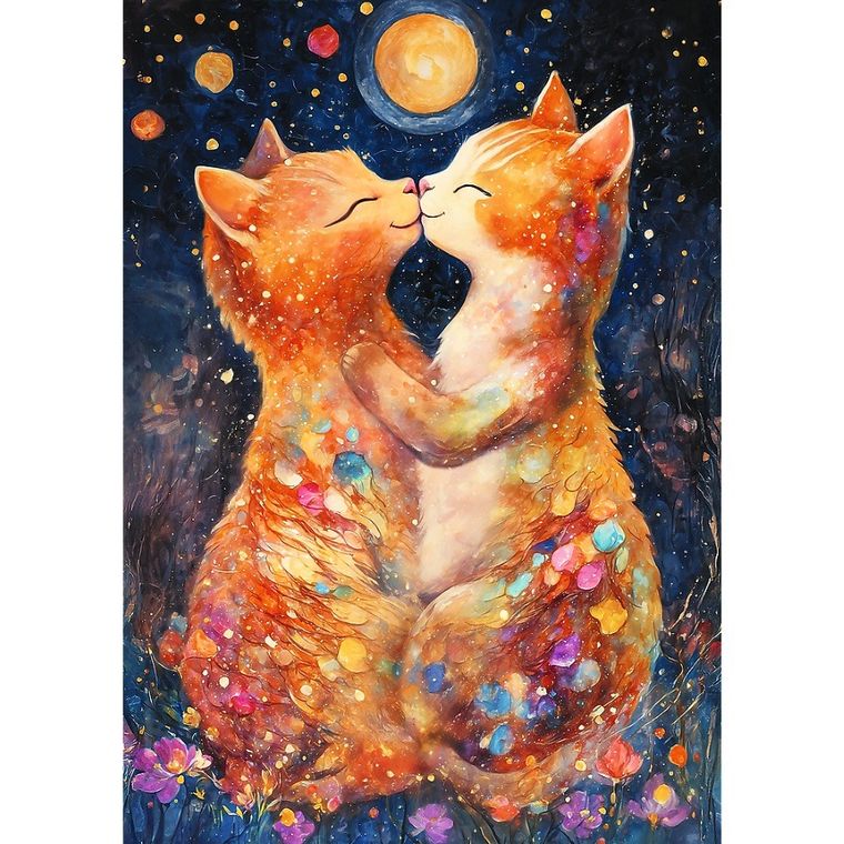 Trefl, Moonlight Kiss, puzzle, 500 piese