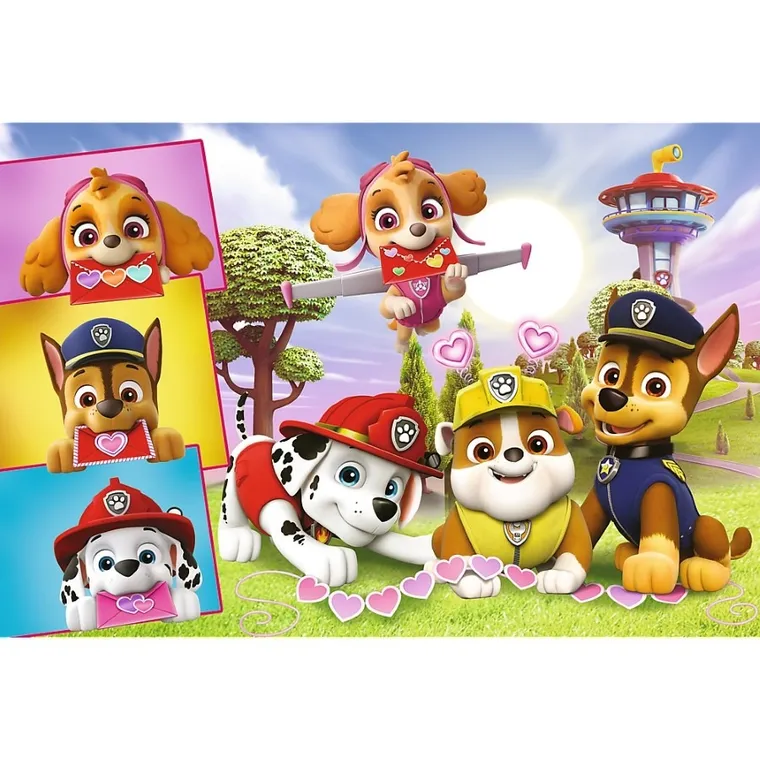 Trefl, Paw Patrol, puzzle, 100 piese