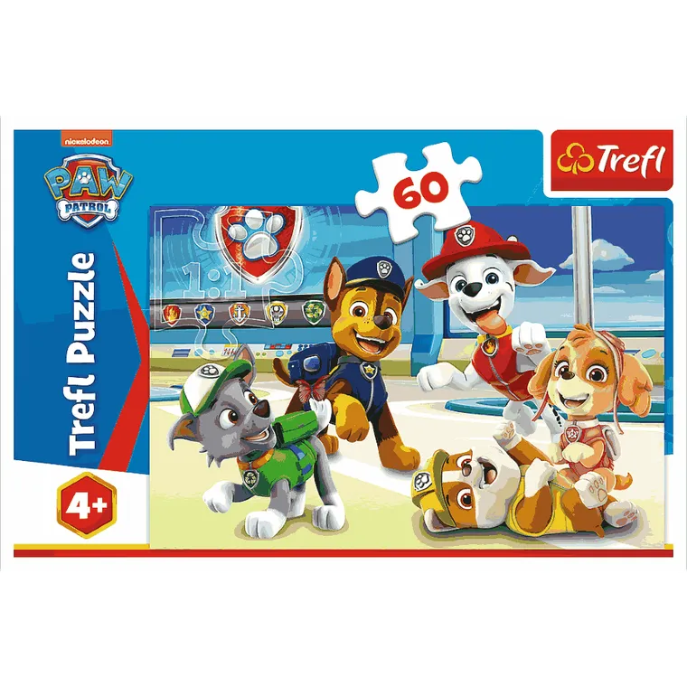 Trefl, Paw Patrol, puzzle, 60 piese