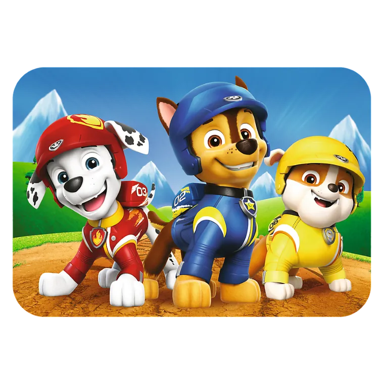 Trefl, Paw Patrol, puzzle din lemn, 24 piese