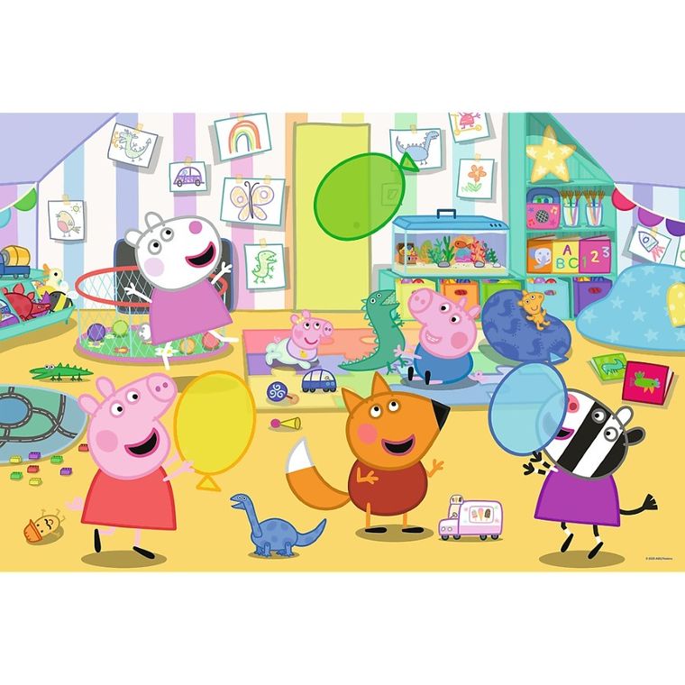 Trefl, Peppa Pig, puzzle maxi, 24 piese