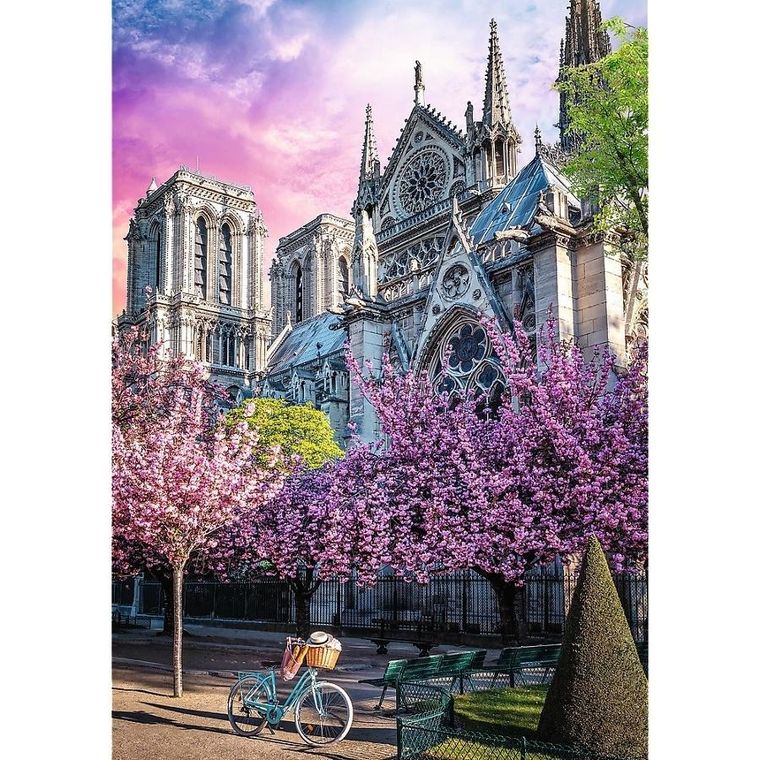 Trefl, Photo Odyssey, Notre-Dame Cathedral, Paris, puzzle, 1000 piese