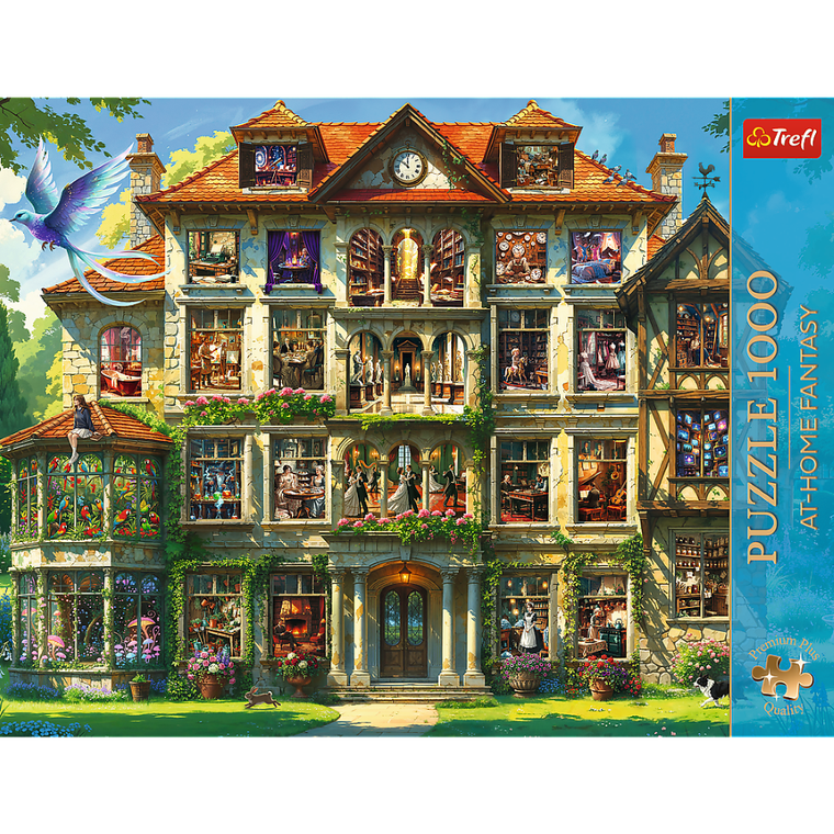 Trefl, Premium Plus, At Home Fantasy, Residence of Secrets, puzzle, 1000 piese
