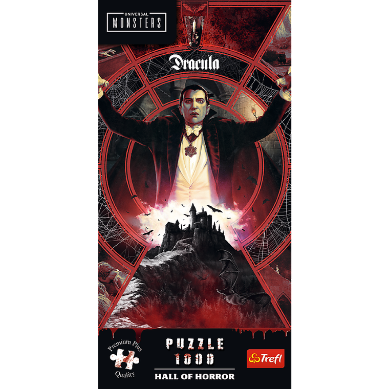 Trefl, Premium Plus, Hall of Horror, Dracula, puzzle, 1000 piese