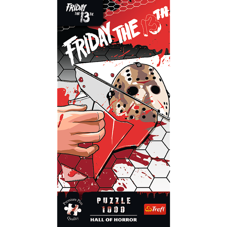 Trefl, Premium Plus, Hall of Horror, Friday the 13th, puzzle, 1000 piese