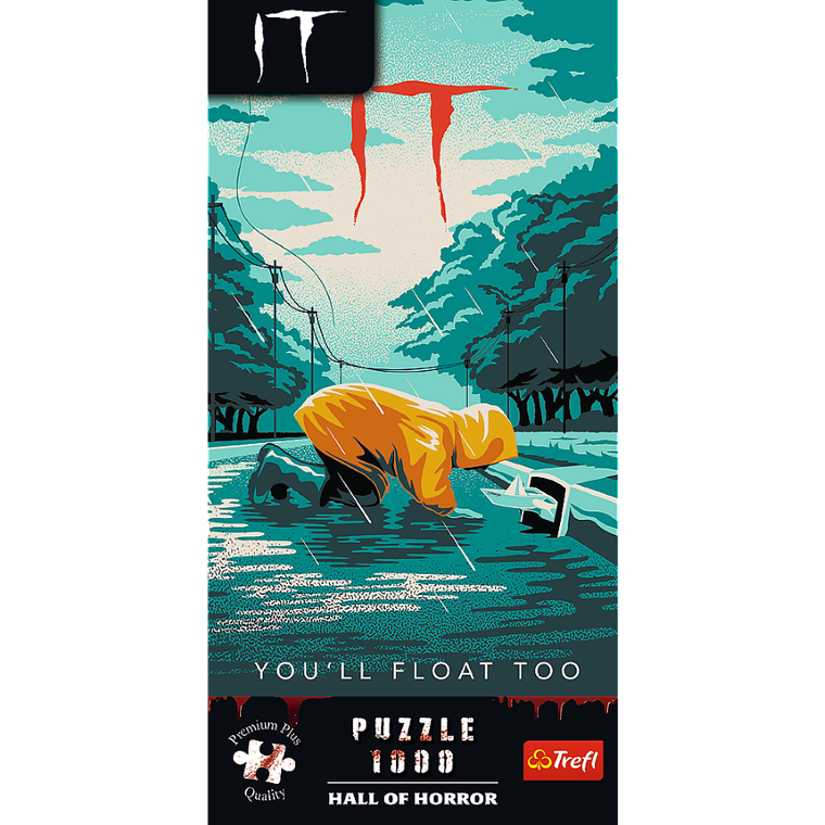 Trefl, Premium Plus, Hall of Horror, It, puzzle, 1000 piese