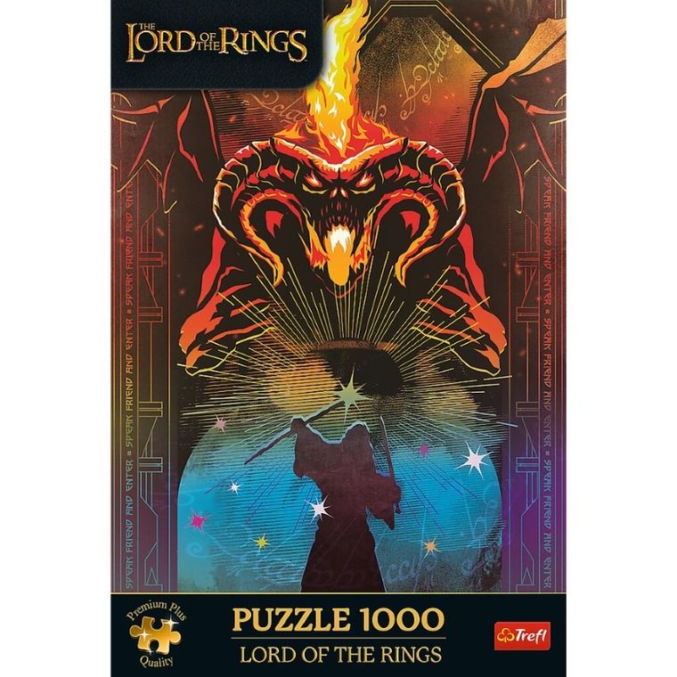 Trefl, Premium Plus, Lord of the RIngs, puzzle, 1000 piese