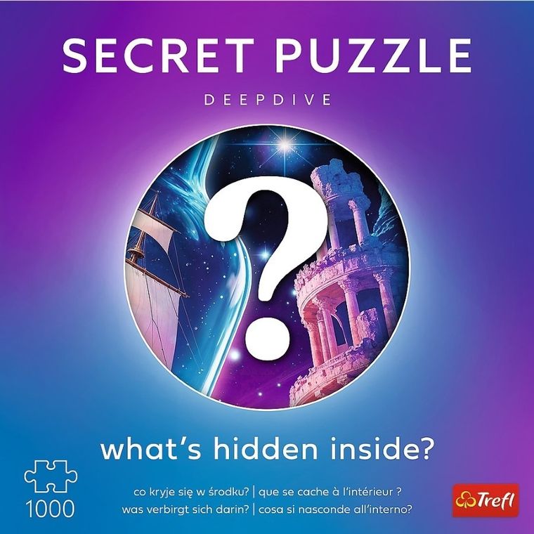 Trefl, Premium Plus, Secret Puzzle, Deepdive, puzzle, 1000 piese