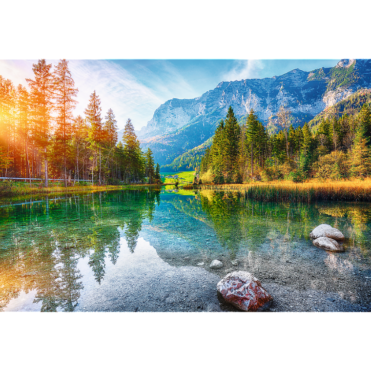 Trefl, Prime UFT, Wanderlust: At the Foot of Alps, Hintersee Lake, Germany, puzzle, 1500 piese