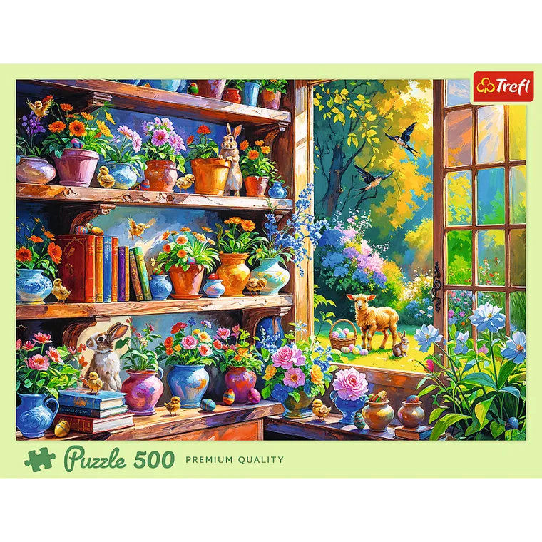 Trefl, Spring morning, puzzle, 500 piese