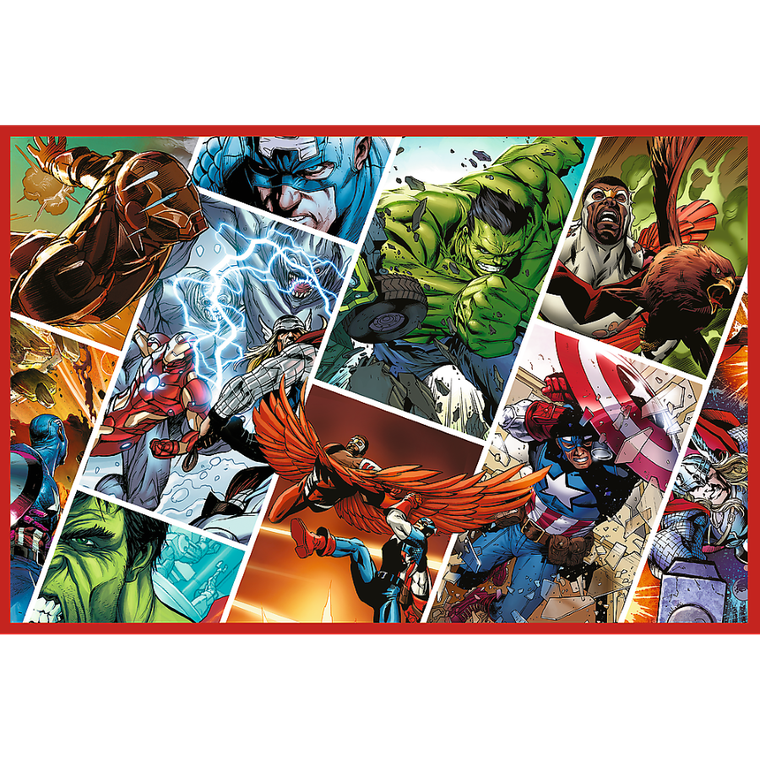 Trefl, The Avengers, puzzle, 2-200 piese