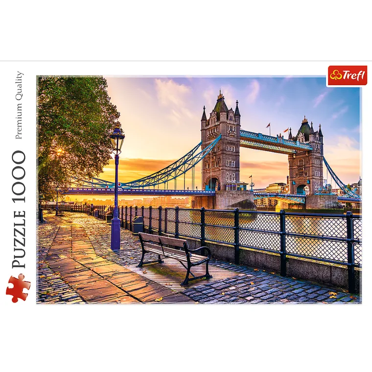 Trefl, Tower Bridge, London, puzzle, 1000 piese