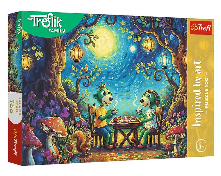 Trefl, Trefliks, Inspired by art, Coffee Time, puzzle, 100 piese