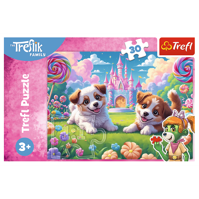 Trefl, Trefliks, puzzle, 30 piese