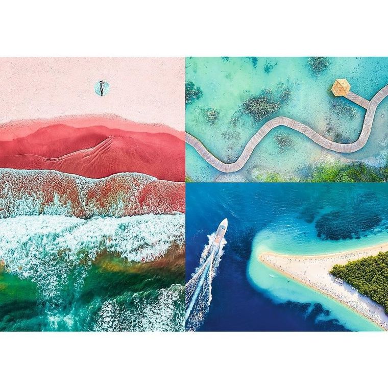Trefl, UFT Prime, Over The Water, puzzle, 500 piese