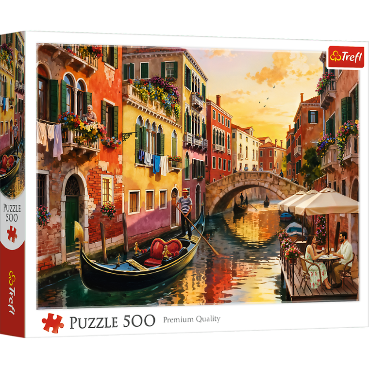 Trefl, Venice, Italy, puzzle, 500 piese
