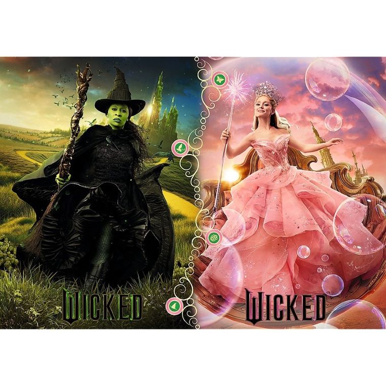 Trefl, Wicked, Elphaba & Glinda, puzzle, 1000 piese