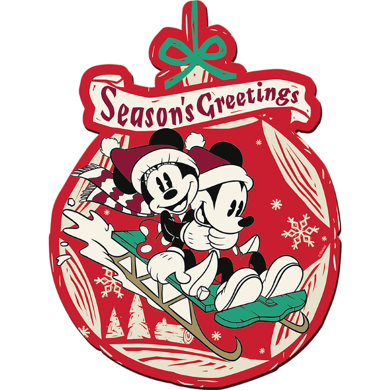 Trefl, Wood Craft, Mickey si Minnie Mouse, puzzle din lemn, 160 piese