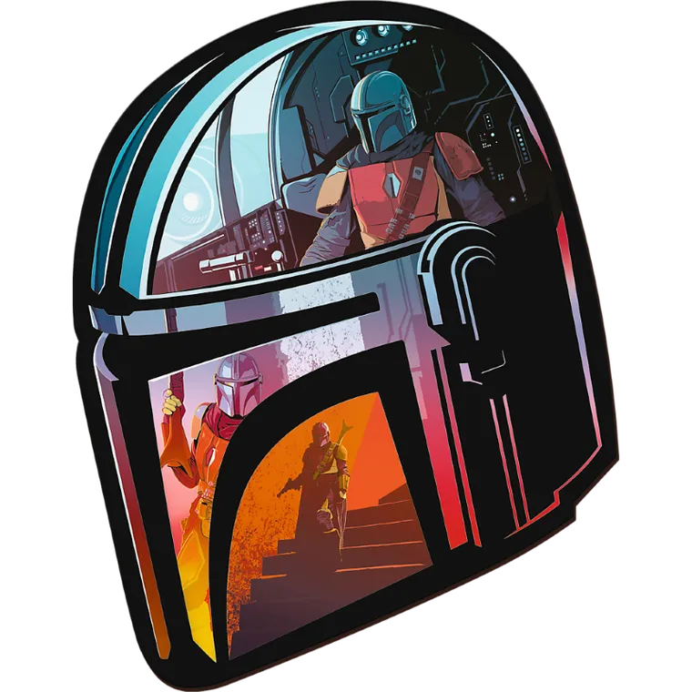 Trefl, Wood Craft, Star Wars, The Mandalorian, puzzle din lemn, 160 piese