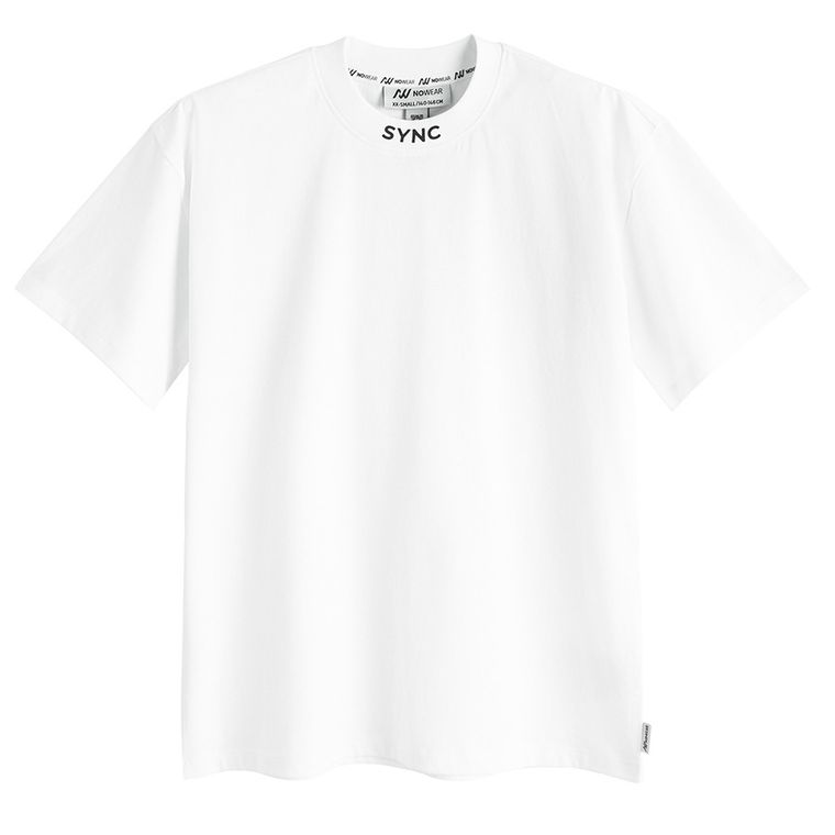 Tricou basic cu croiala oversize NOWEAR