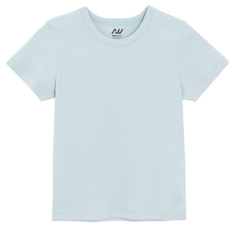 Tricou din bumbac cu croiala scurta NOWEAR