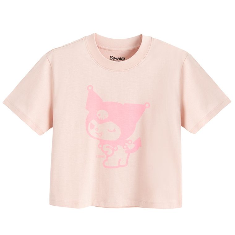 Tricou lejer cu croiala scurta Kuromi NOWEAR