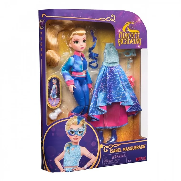 Unicorn Academy, Isabel Masquerade, papusa fashion