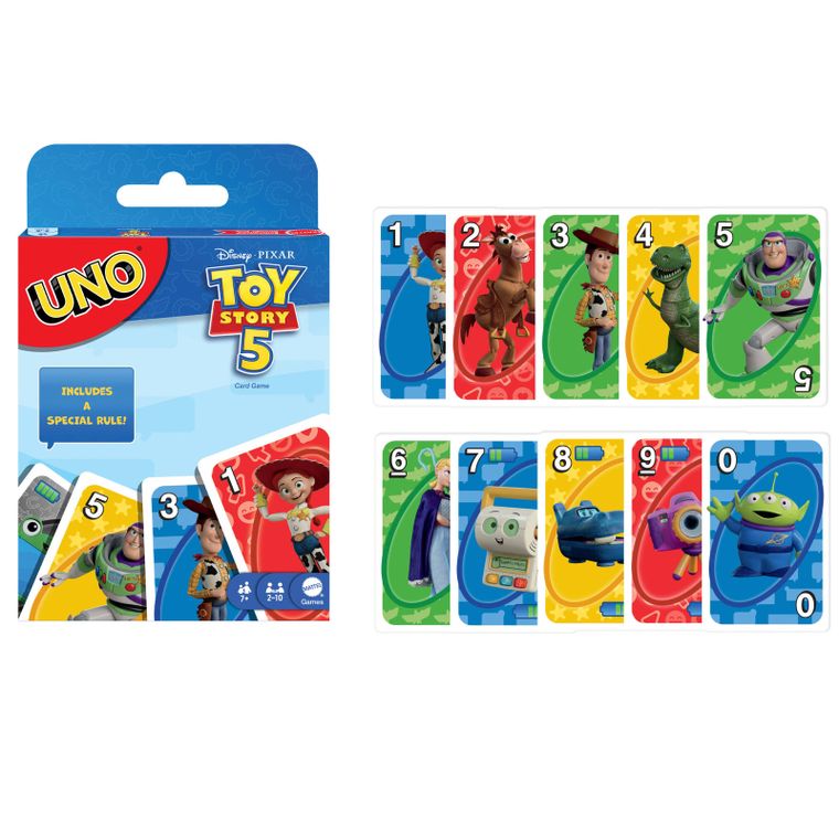 UNO Toy Story 5, joc de carti