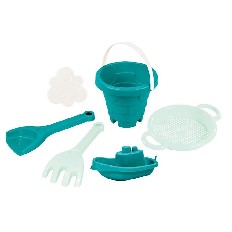 Wader, set de nisip, castel, Camera de smarald